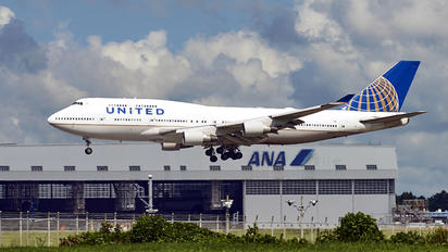 N175UA - United Airlines Boeing 747-400