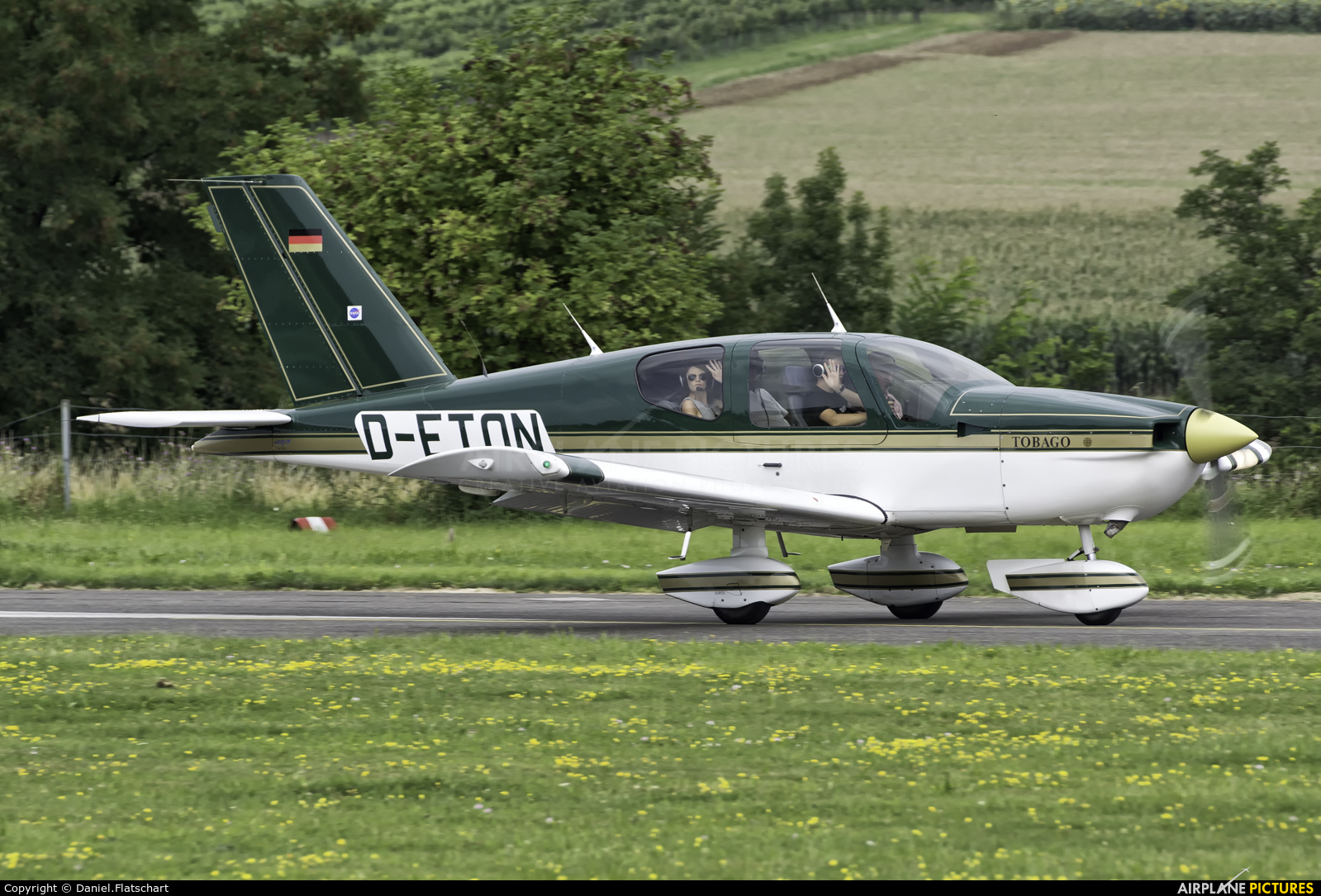Private D-ETON aircraft at Off Airport - Austria