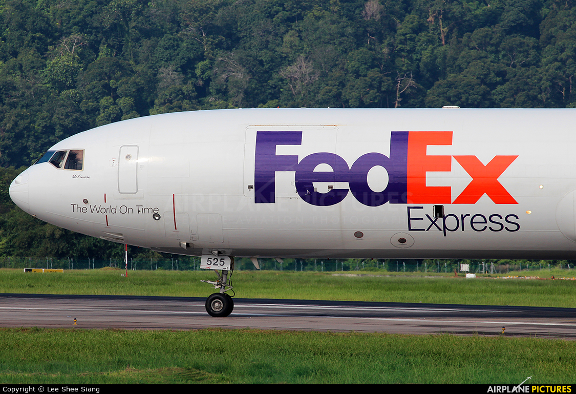 FedEx Federal Express N525FE aircraft at Penang Intl