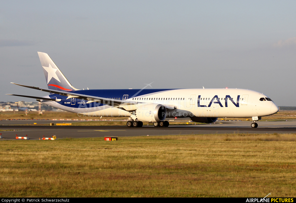 LAN Airlines CC-BGF aircraft at Frankfurt
