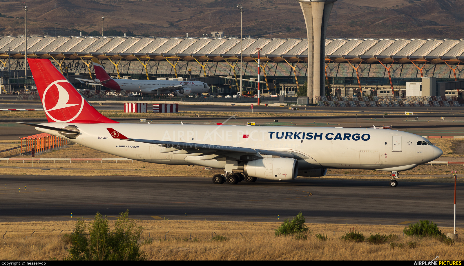 Turkish Cargo TC-JDR aircraft at Madrid - Barajas