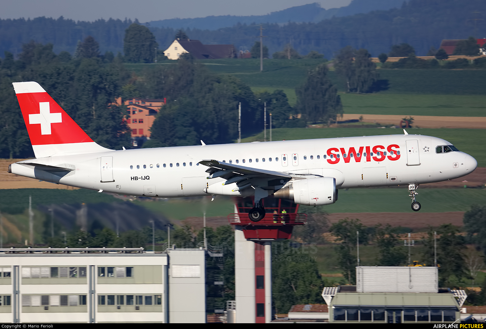 Swiss HB-IJQ aircraft at Zurich