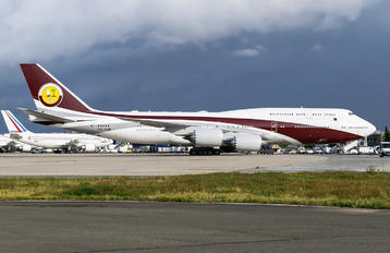 VP-BSK - Qatar Amiri Flight Boeing 747-8 BBJ