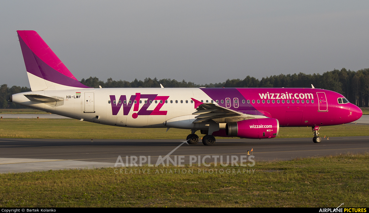 Wizz Air HA-LWF aircraft at Katowice - Pyrzowice