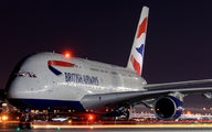 G-XLEJ - British Airways Airbus A380 aircraft