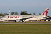 A7-AHE - Qatar Airways Airbus A320 aircraft