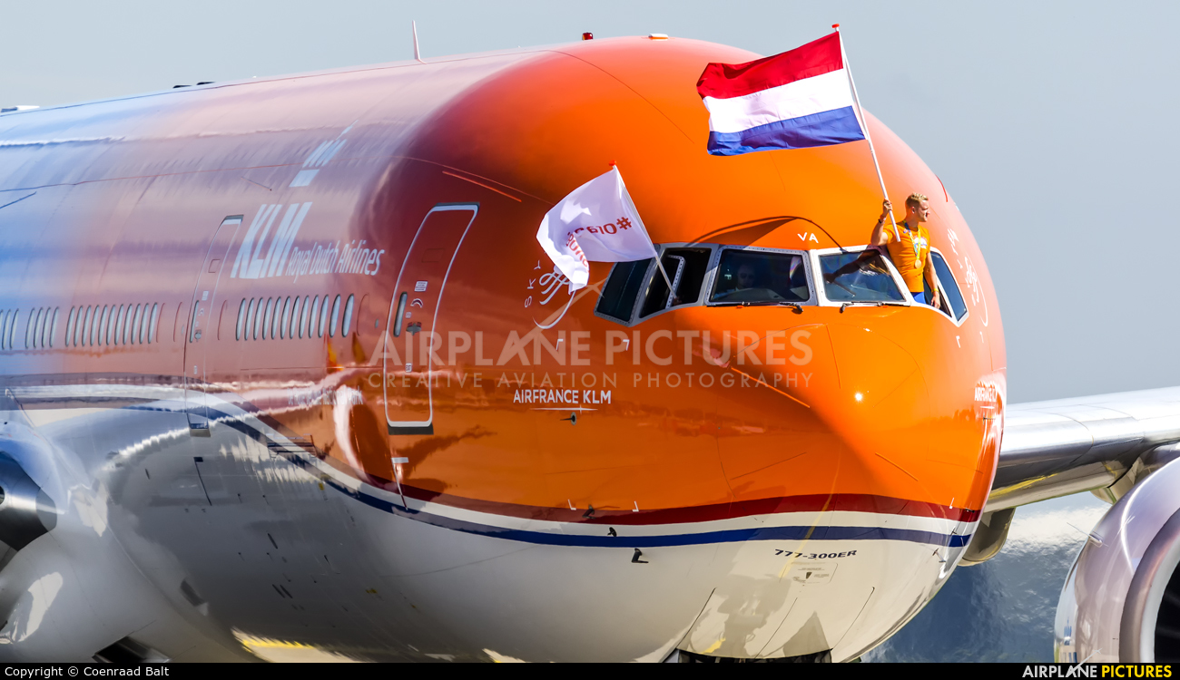 KLM PH-BVA aircraft at Amsterdam - Schiphol