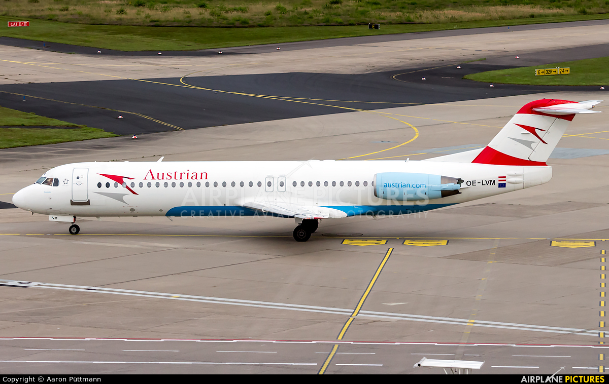 Austrian Airlines/Arrows/Tyrolean OE-LVM aircraft at Cologne Bonn - Konrad Adenauer