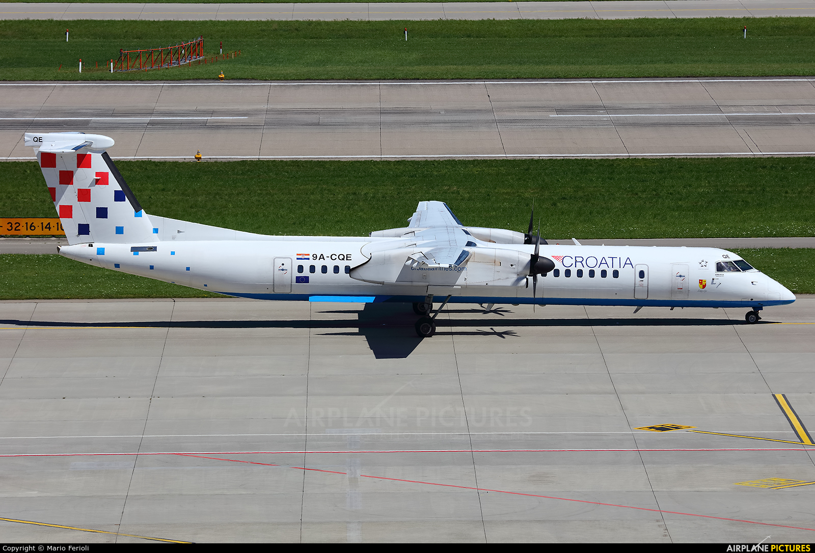Croatia Airlines 9A-CQE aircraft at Zurich