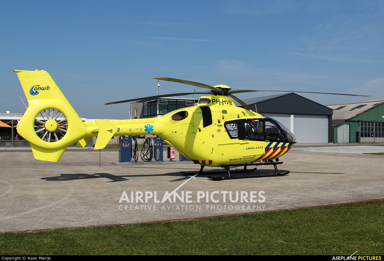 ANWB Medical Air Assistance PH-HVB aircraft at Middelburg - Midden Zeeland