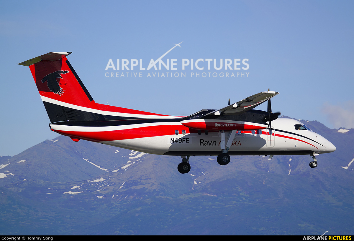 RAVN Alaska N49FE aircraft at Anchorage - Ted Stevens Intl / Kulis Air National Guard Base