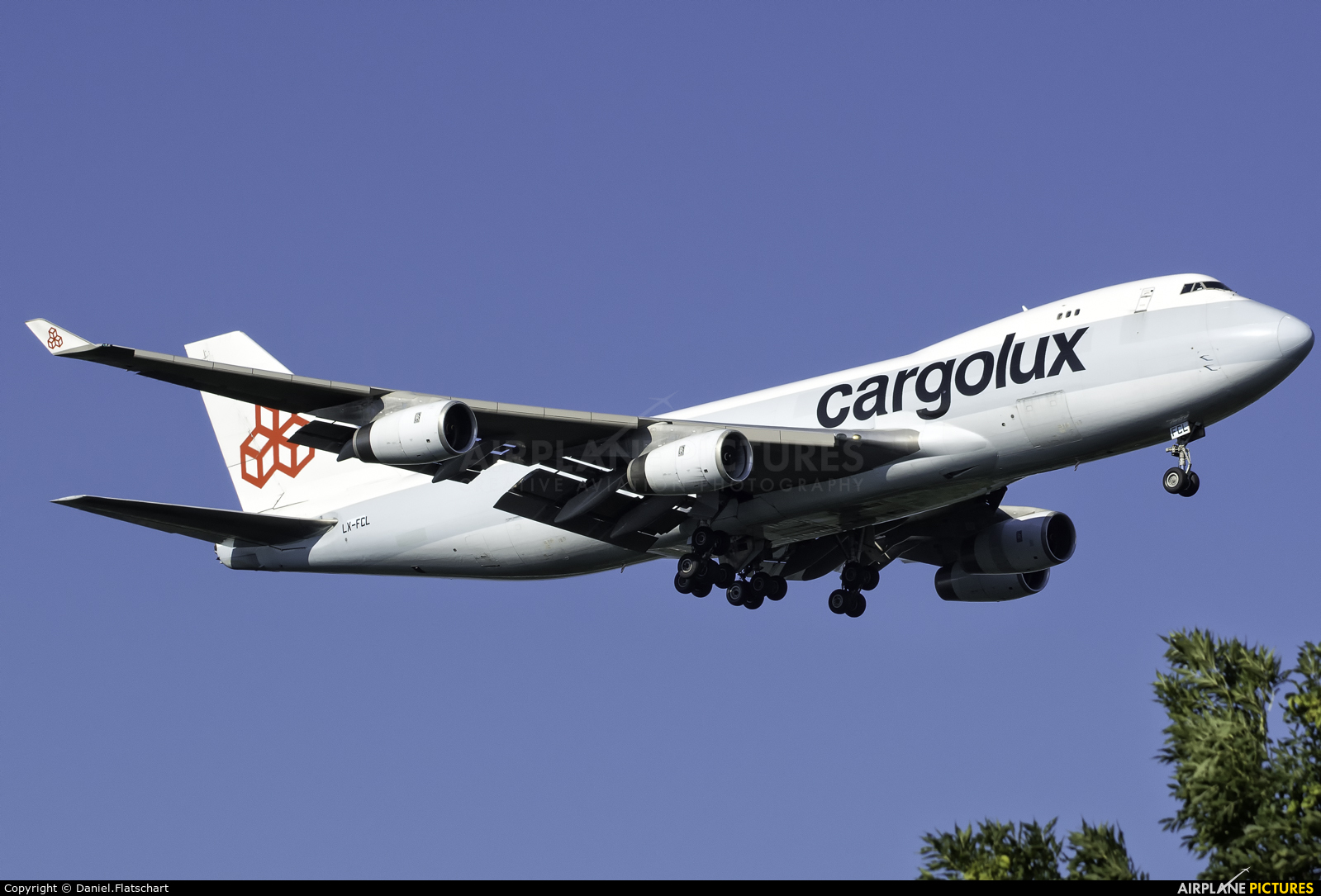 Cargolux LX-FCL aircraft at Vienna - Schwechat