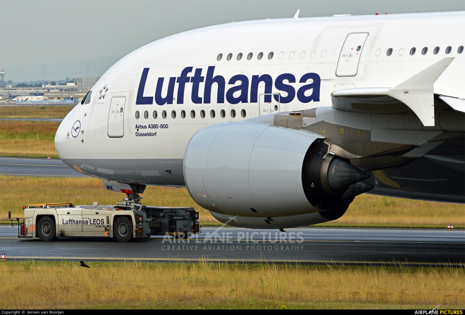 Lufthansa D-AIMK aircraft at Frankfurt