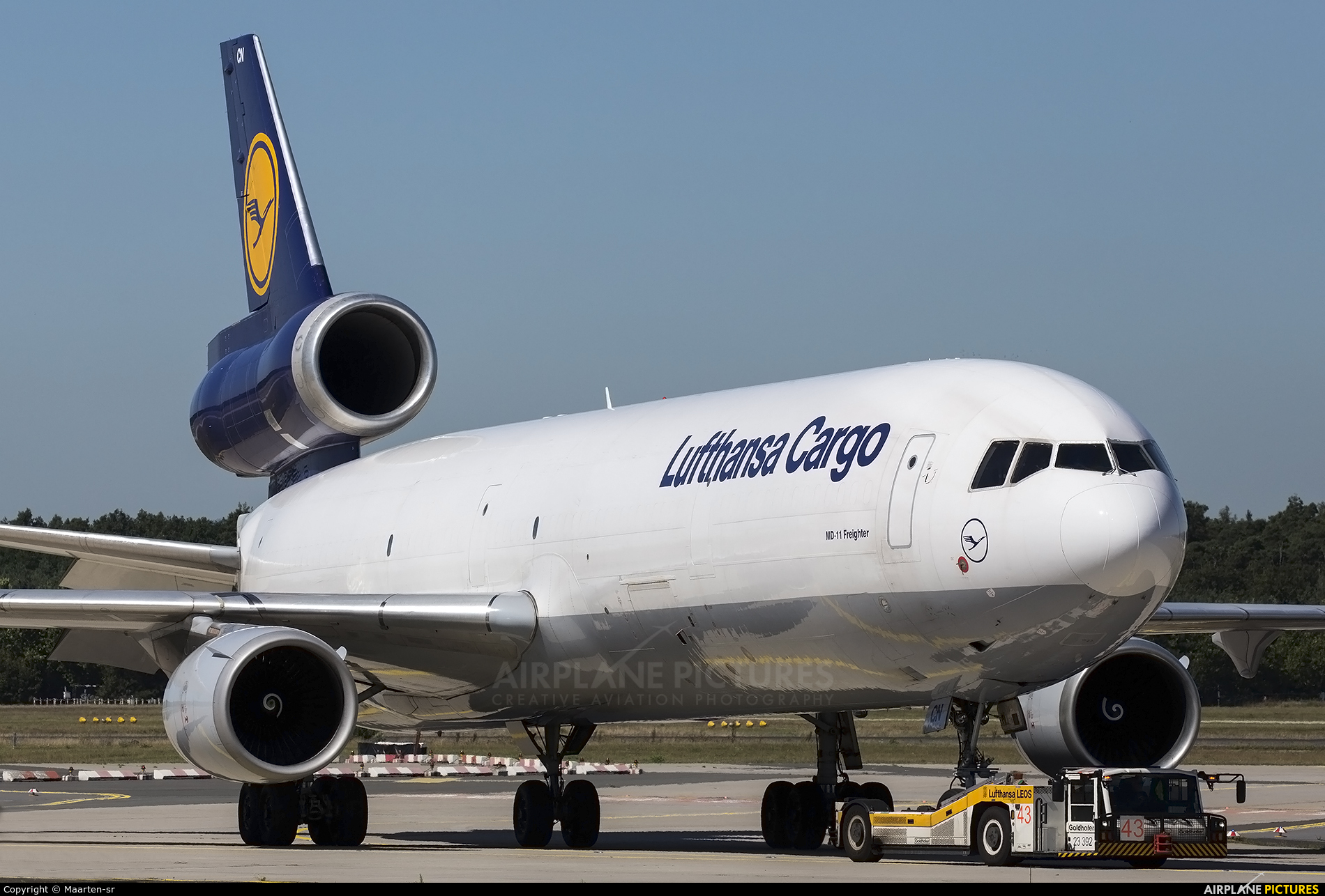 Lufthansa Cargo D-ALCH aircraft at Frankfurt