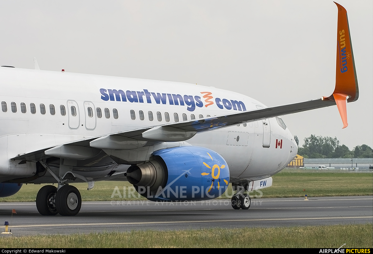 SmartWings C-GOFW aircraft at Poznań - Ławica