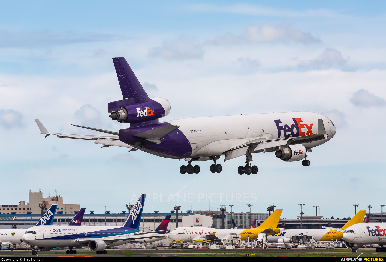 FedEx Federal Express N572FE aircraft at Tokyo - Narita Intl