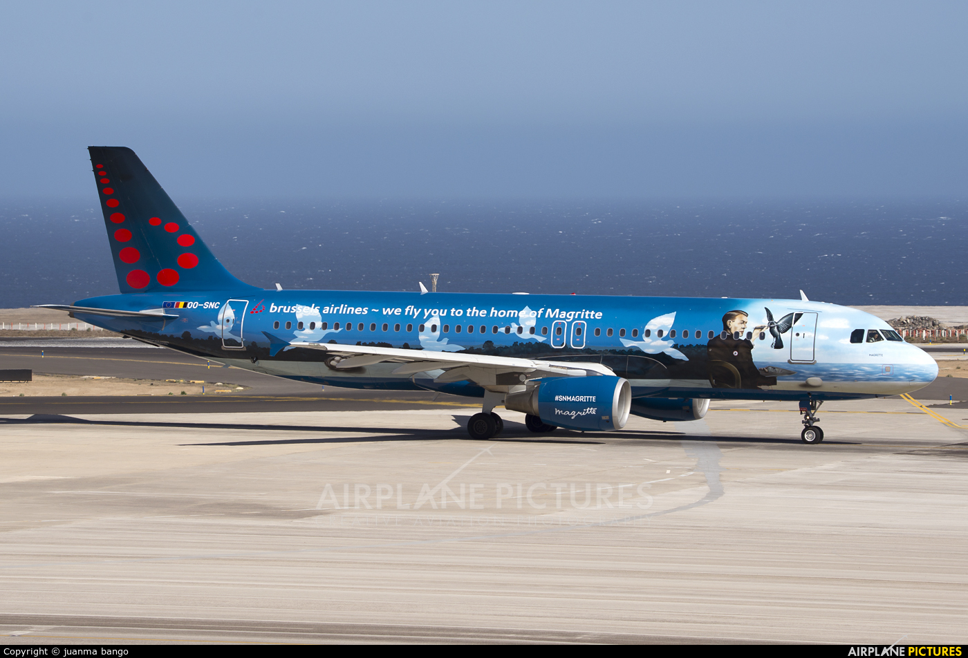Brussels Airlines OO-SNC aircraft at Tenerife Sur - Reina Sofia