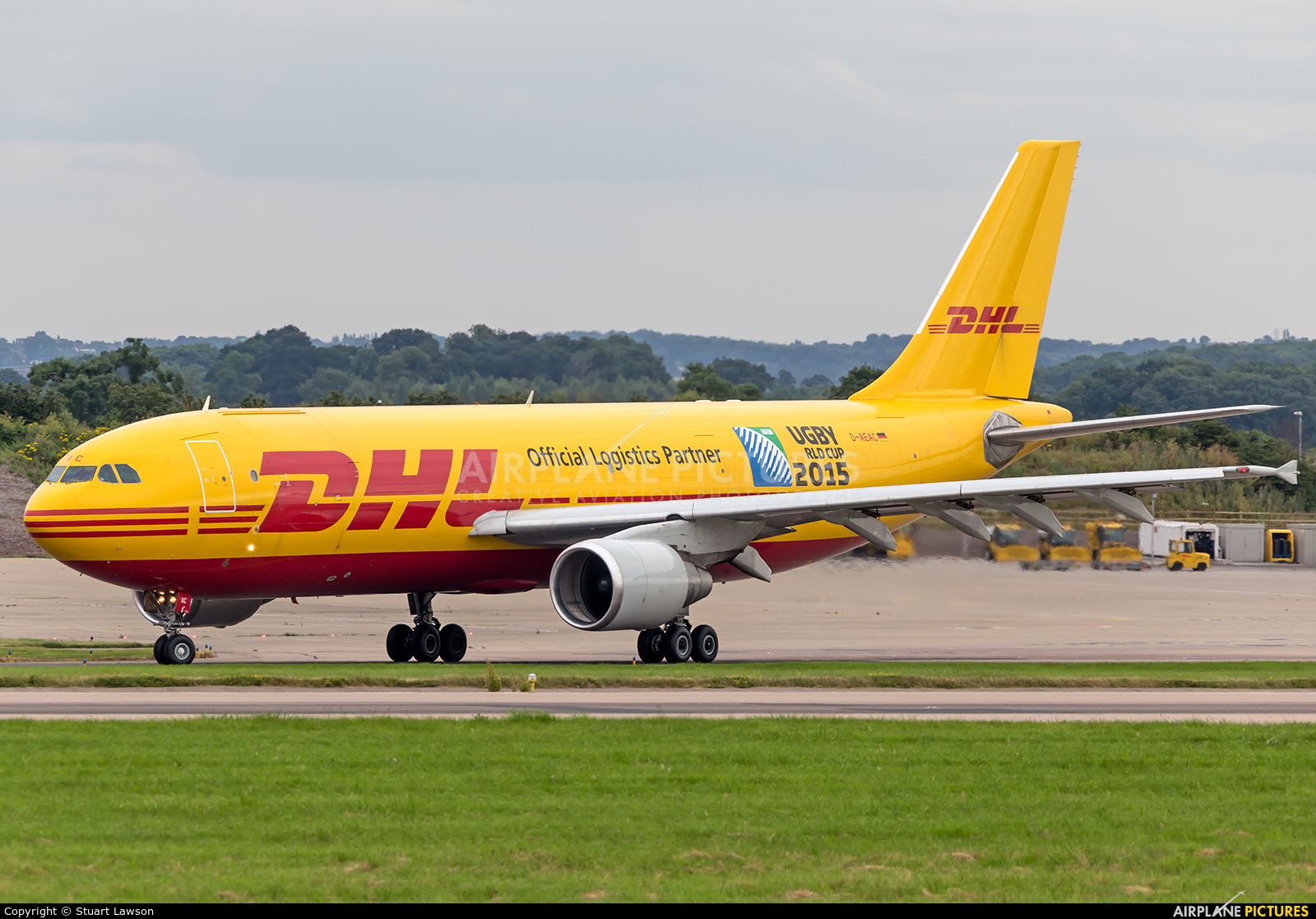 DHL Cargo D-AEAC aircraft at East Midlands
