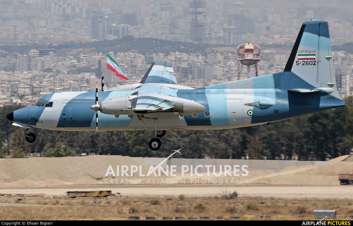 Iran - Navy 5-2602 aircraft at Tehran - Mehrabad Intl