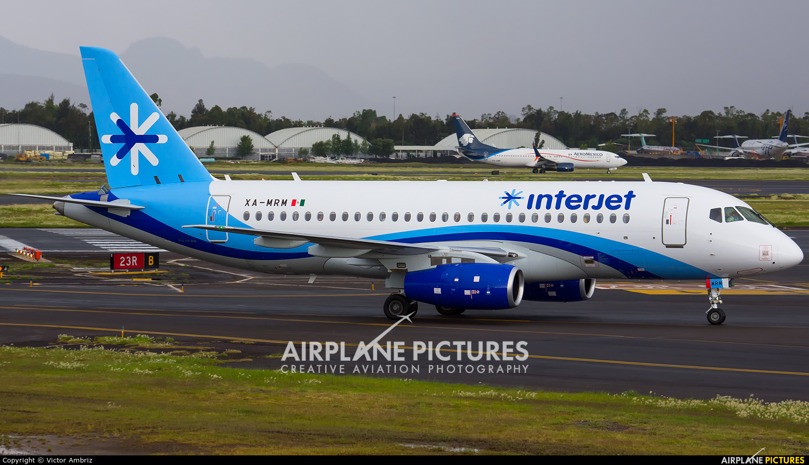 Interjet XA-MRM aircraft at Mexico City - Licenciado Benito Juarez Intl