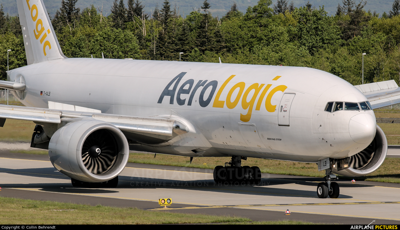 AeroLogic D-AALB aircraft at Frankfurt