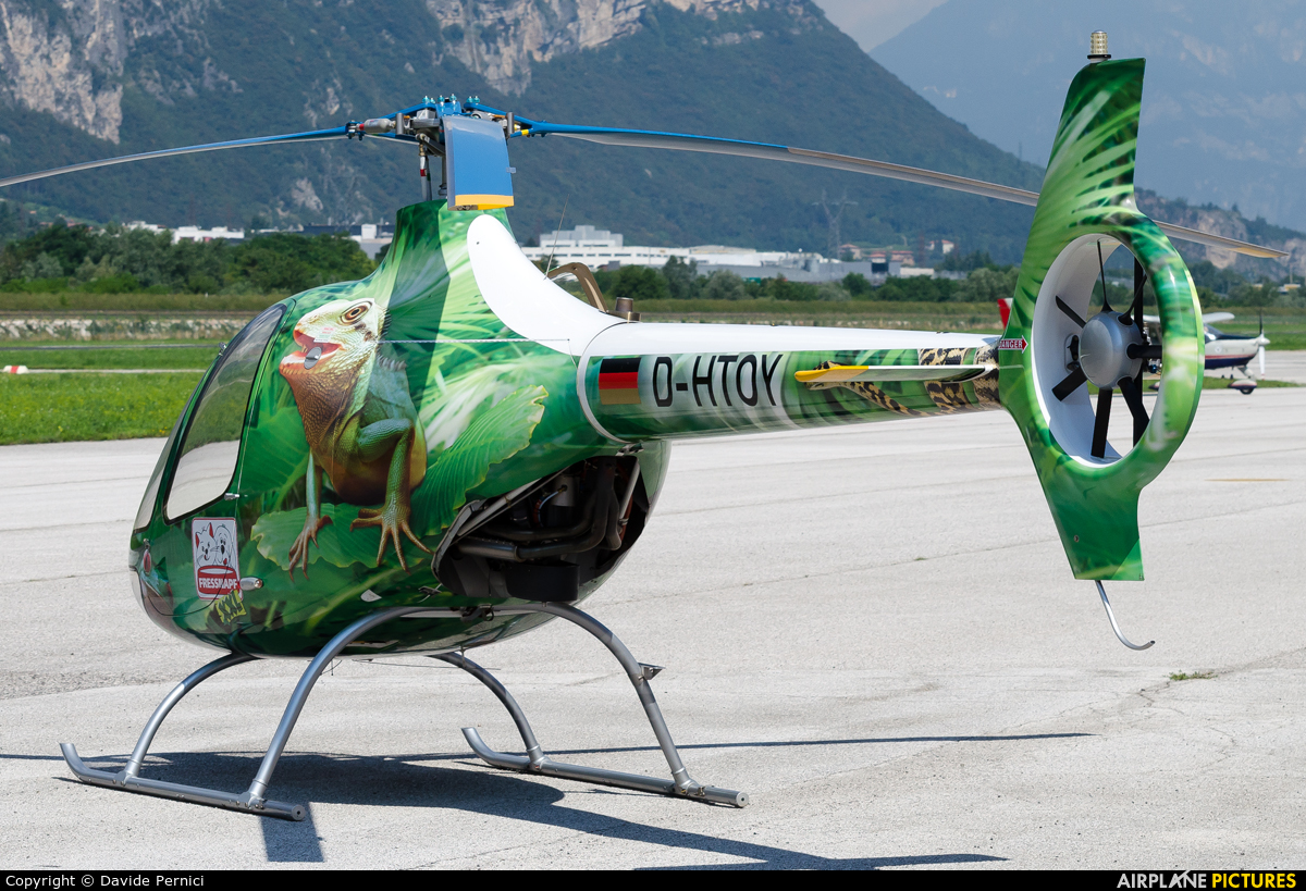 Heli Aviation D-HTOY aircraft at Trento - Mattarello