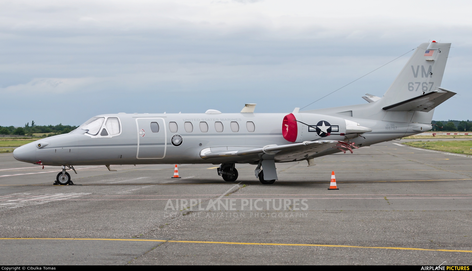 Usa Marine Corps Cessna Uc 35d Citation Encore At Prague Vaclav Havel Photo Id Airplane Pictures Net