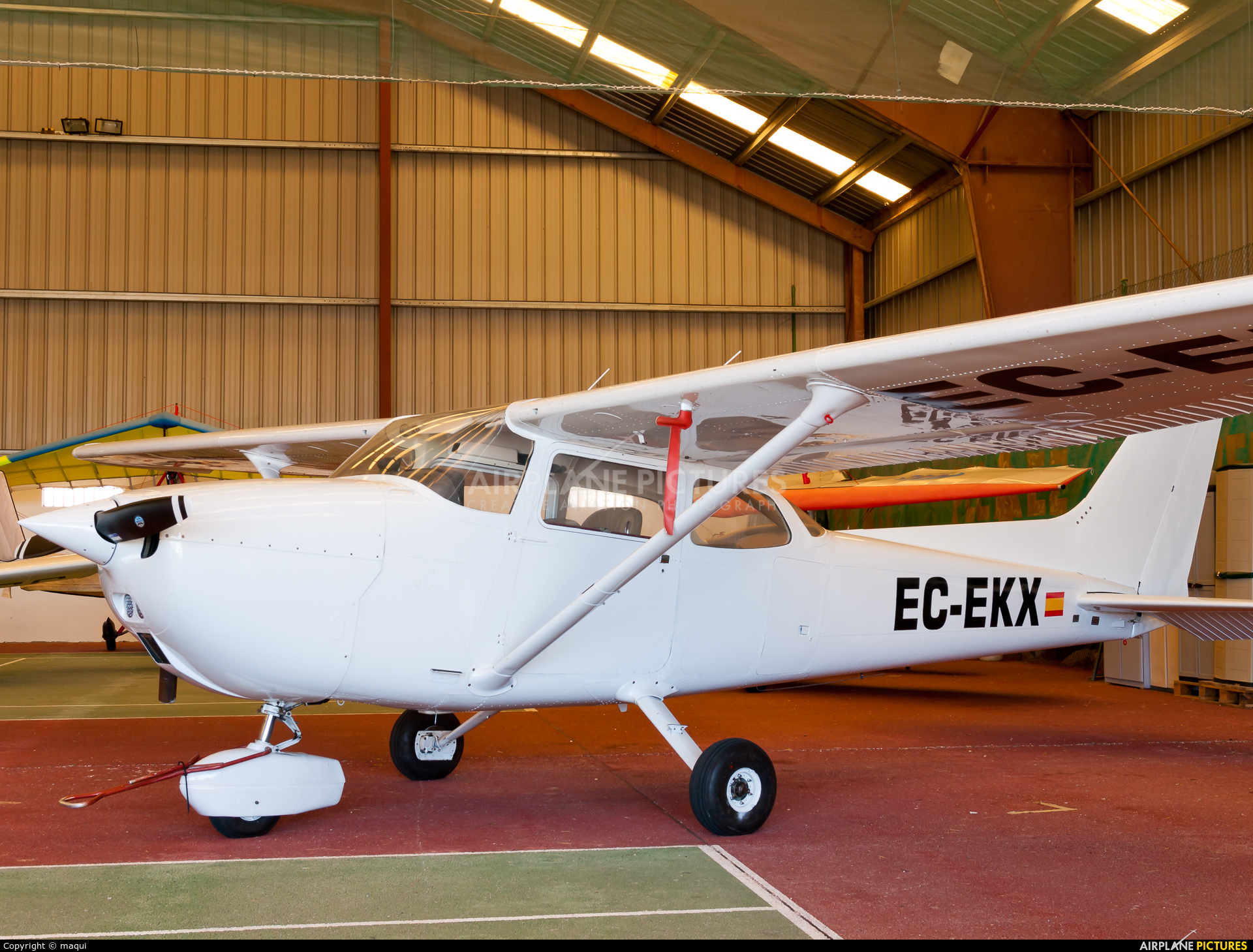 Private EC-EKX aircraft at Lugo - Rozas