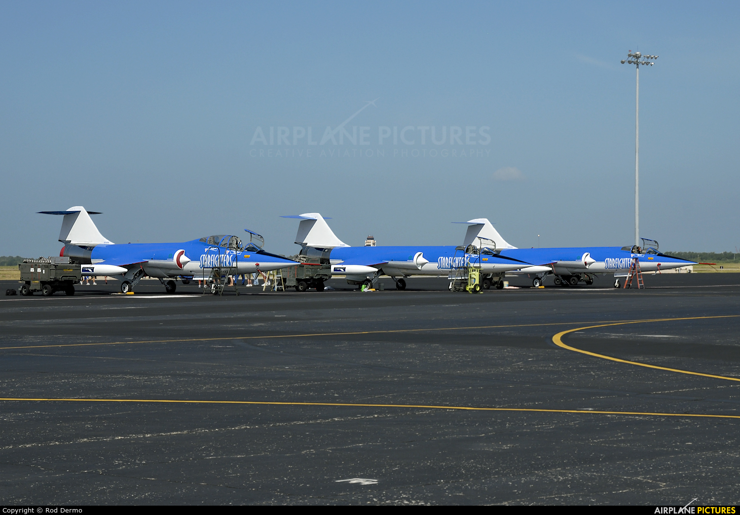 Starfighters Demo Team N104RB aircraft at Tampa - MacDill AFB