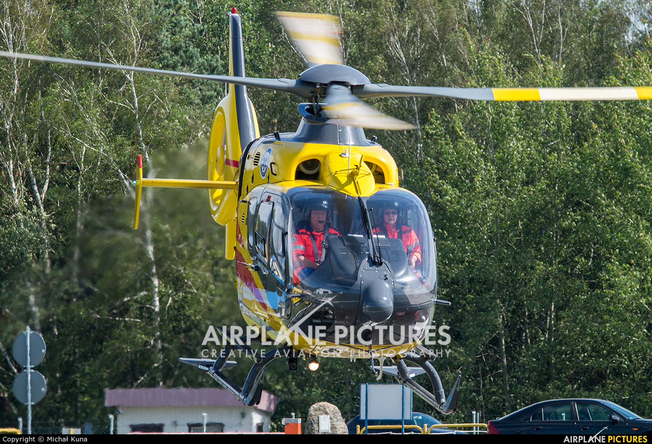 Polish Medical Air Rescue - Lotnicze Pogotowie Ratunkowe SP-HXM aircraft at Olsztyn-Dajtki