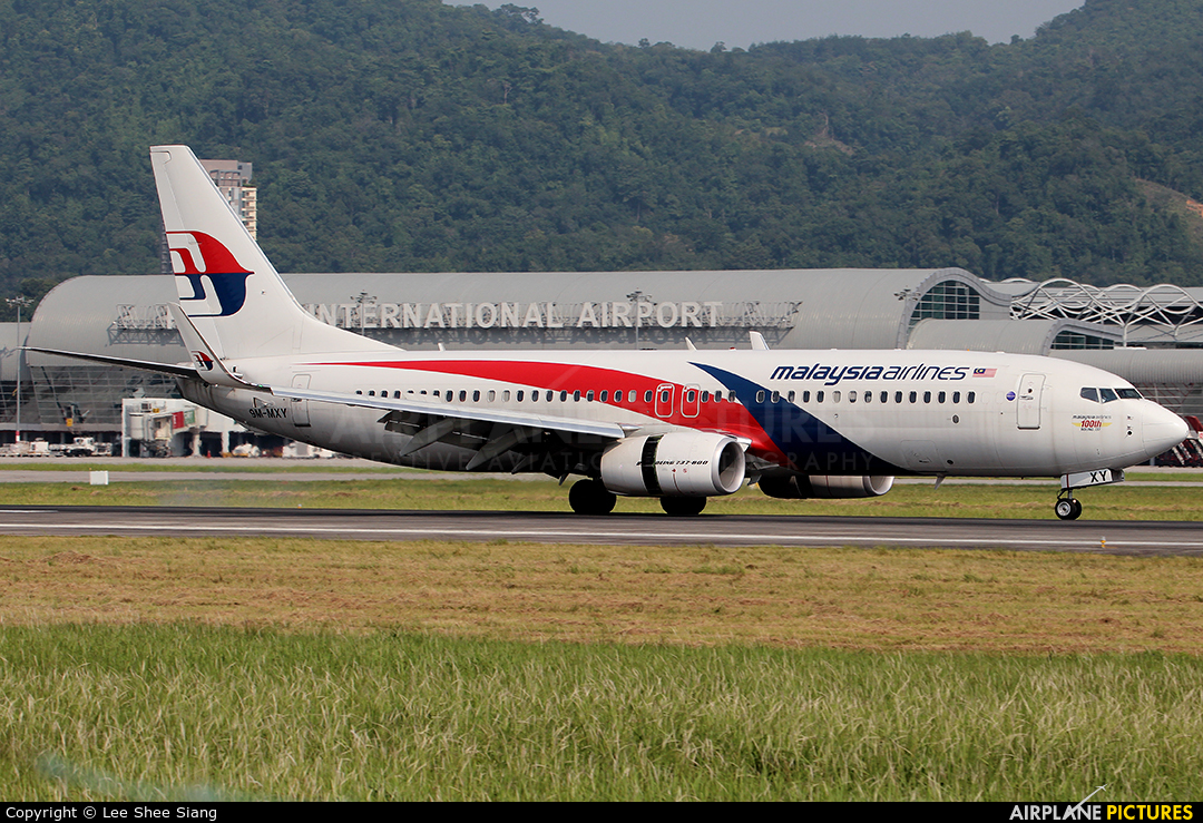 Malaysia Airlines 9M-MXY aircraft at Penang Intl