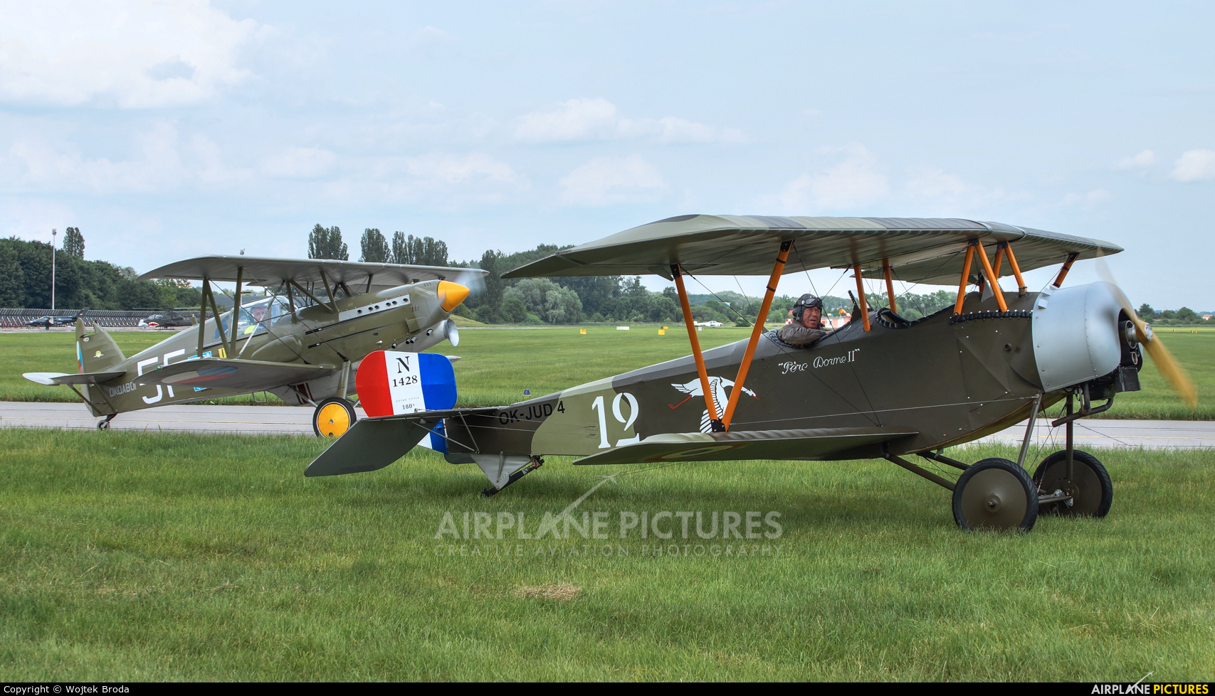 Private OK-JUD4 aircraft at Pardubice