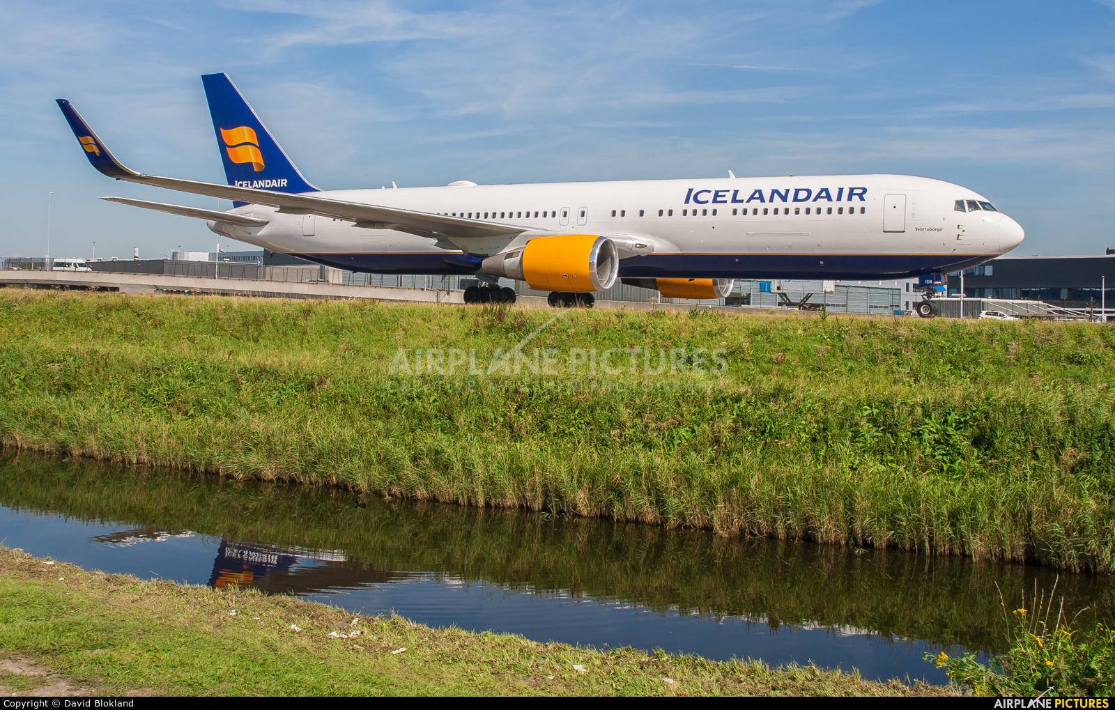 Icelandair TF-ISN aircraft at Amsterdam - Schiphol