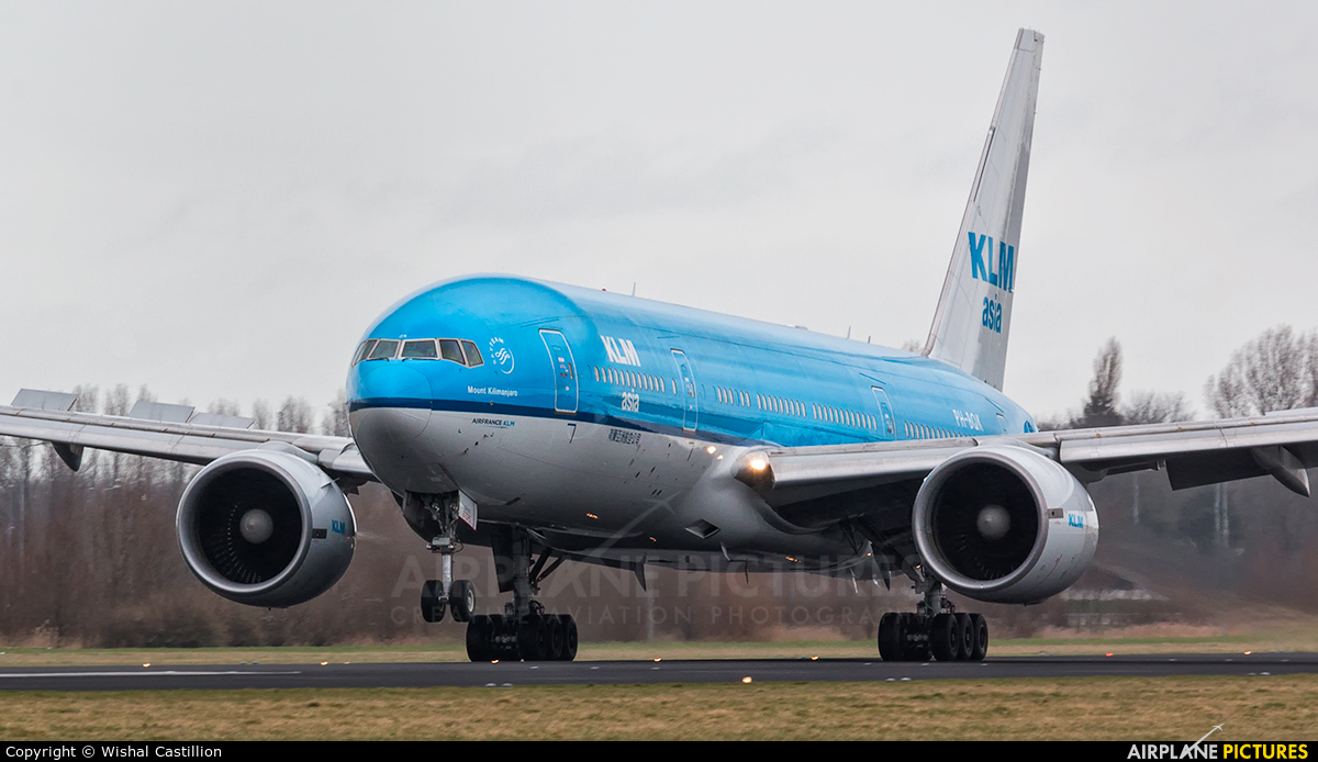 KLM PH-BQK aircraft at Amsterdam - Schiphol