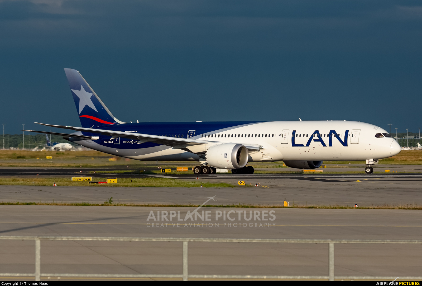 LAN Airlines CC-BGJ aircraft at Frankfurt