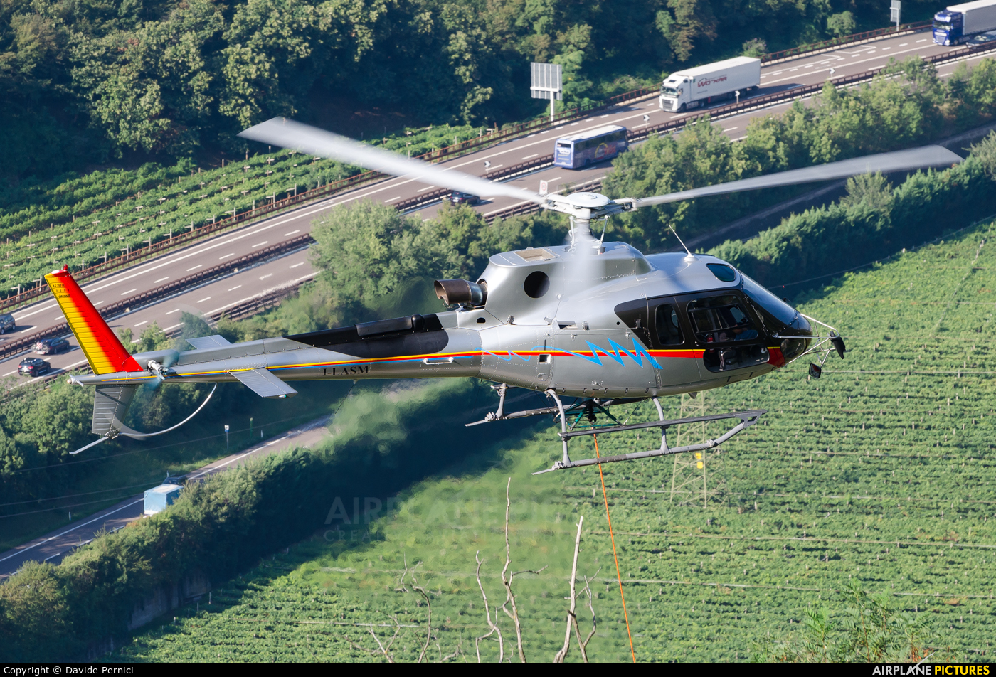 Heliwest I-LASM aircraft at Off Airport - Italy