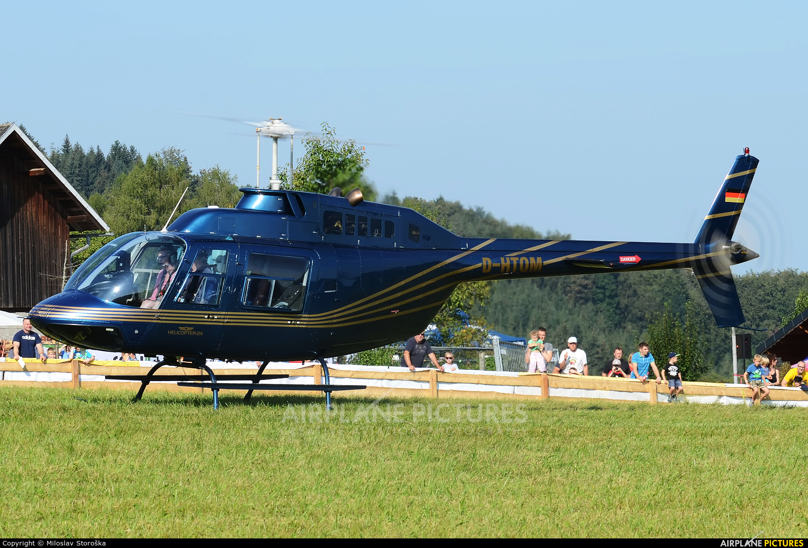 Private D-HTOM aircraft at Off Airport - Austria