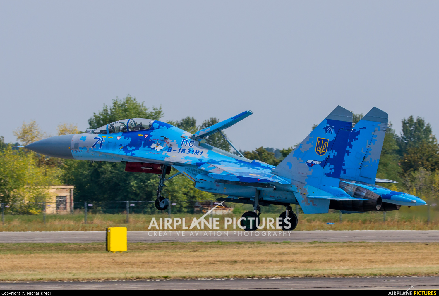 Ukraine - Air Force 71 aircraft at Hradec Králové