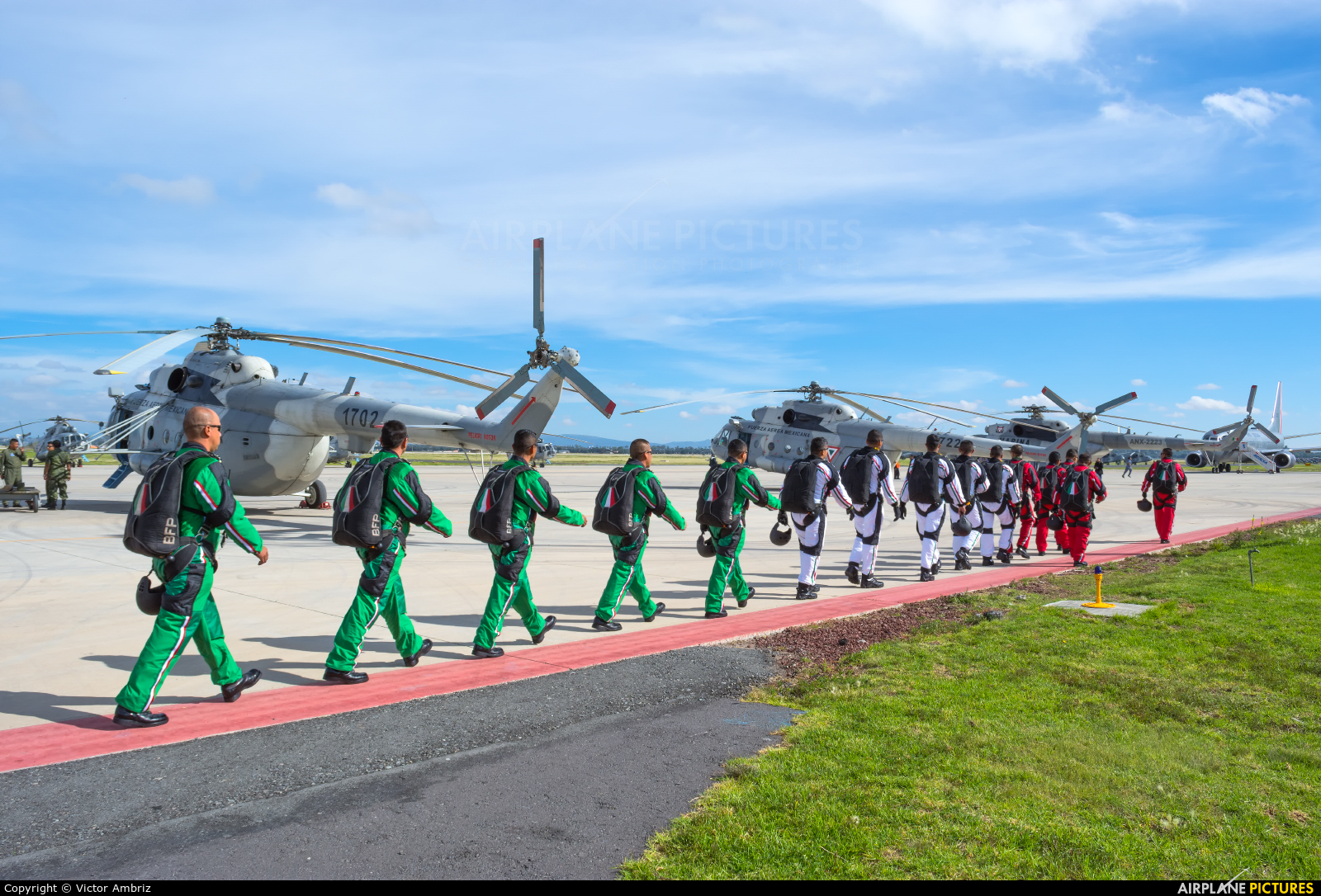 Mexico - Air Force - aircraft at Santa Lucia AB