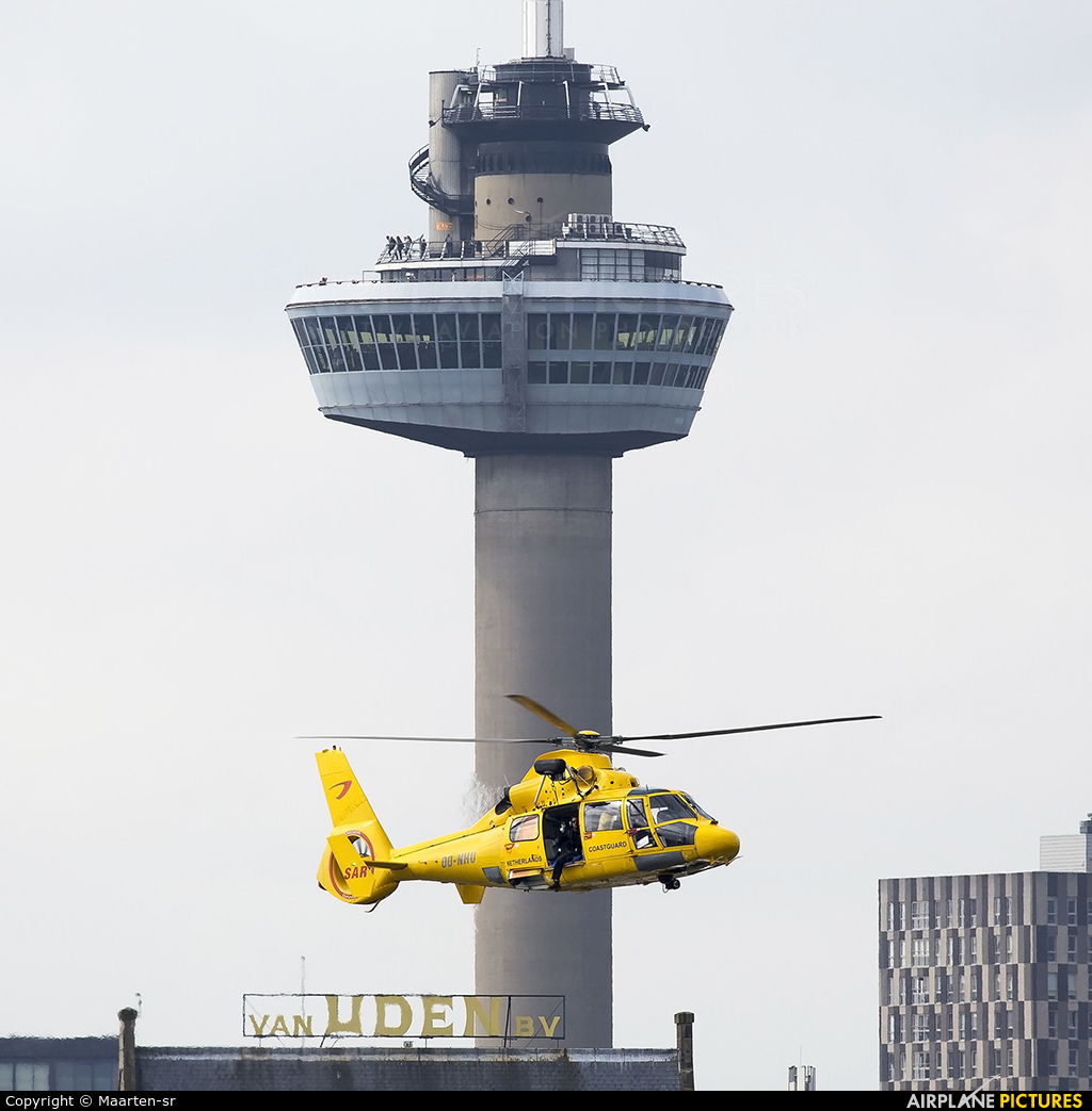 NHV - Noordzee Helikopters Vlaanderen OO-NHU aircraft at Rotterdam