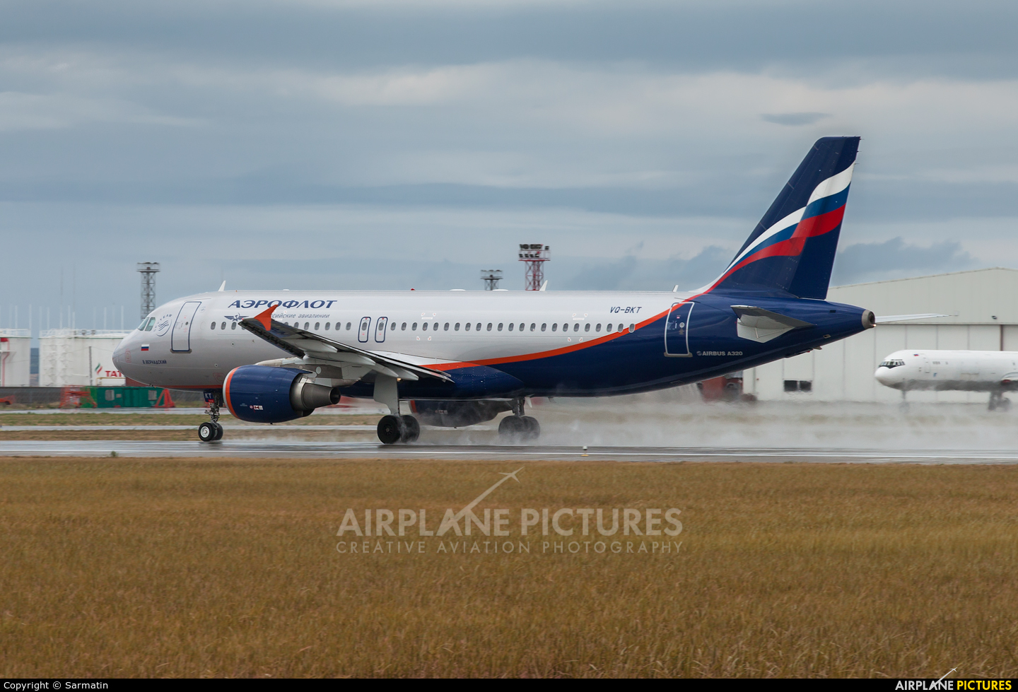 Aeroflot VQ-BKT aircraft at Kazan