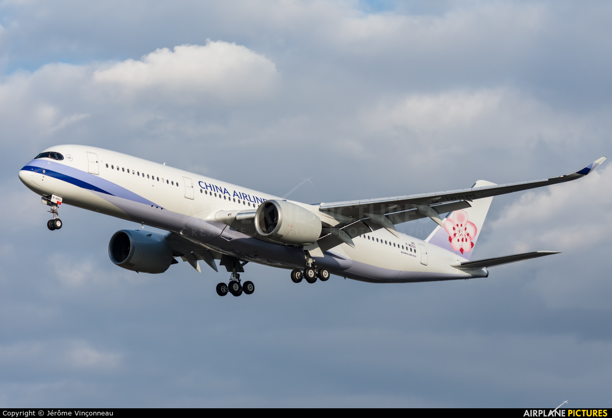 China Airlines B-18901 aircraft at Toulouse - Blagnac