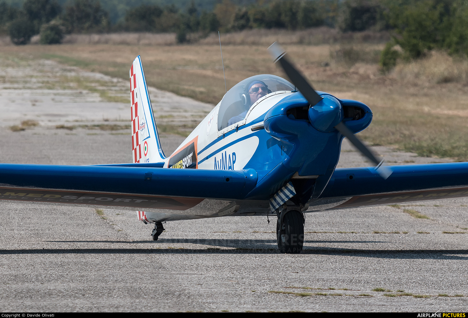 Private I-LUCB aircraft at Verona - Boscomantico