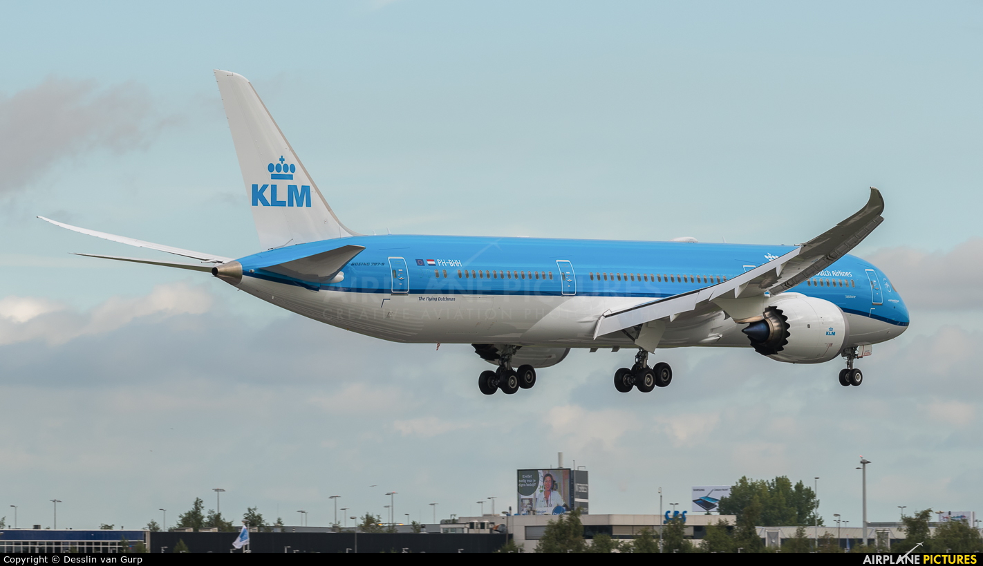KLM PH-BHH aircraft at Amsterdam - Schiphol
