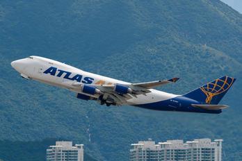 N412MC - Atlas Air Boeing 747-400F, ERF