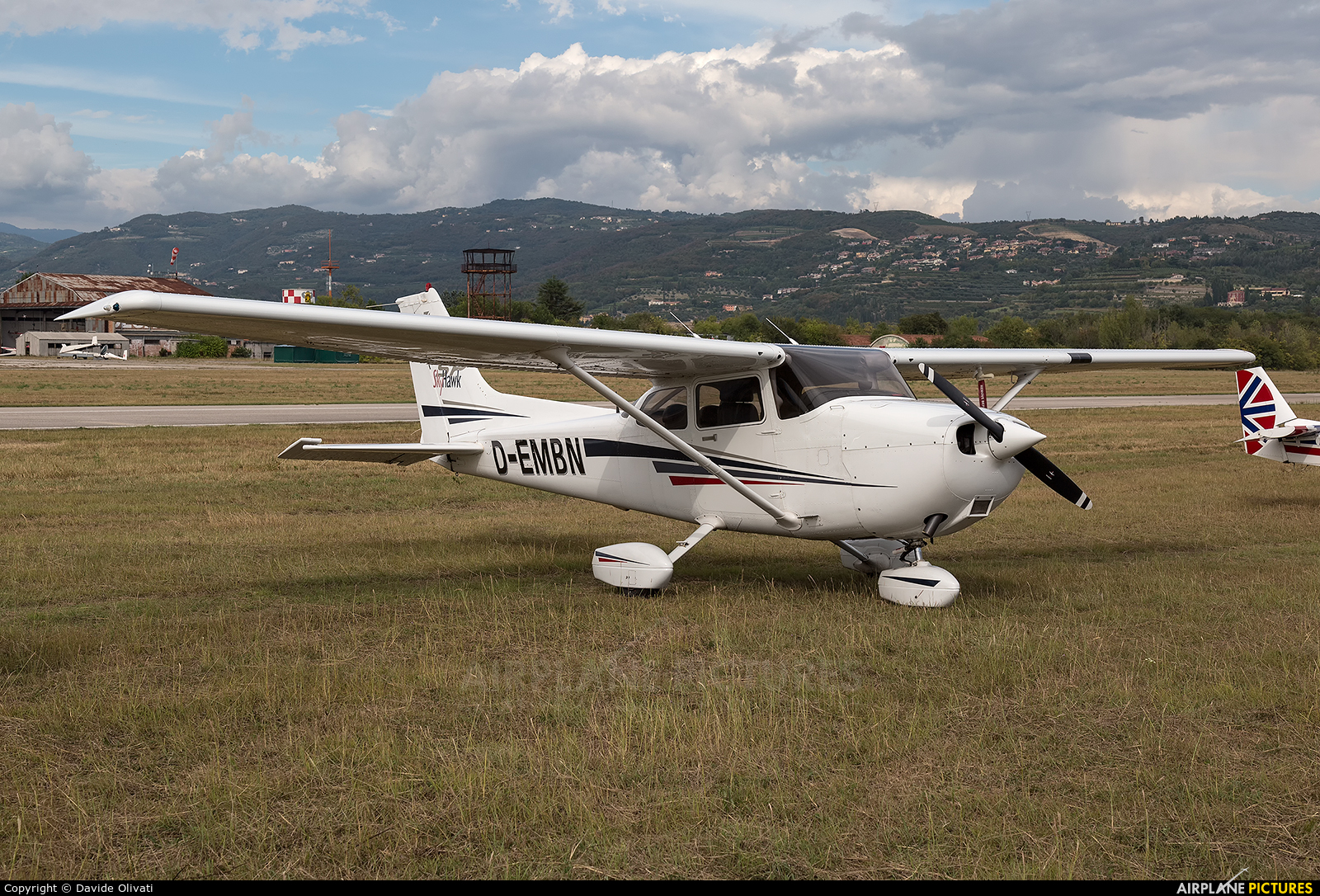 Private D-EMBN aircraft at Verona - Boscomantico