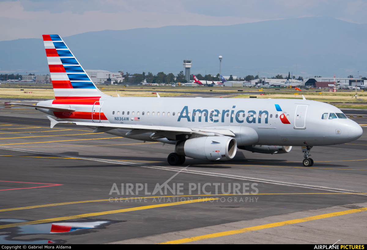 American Airlines N836AW aircraft at Mexico City - Licenciado Benito Juarez Intl