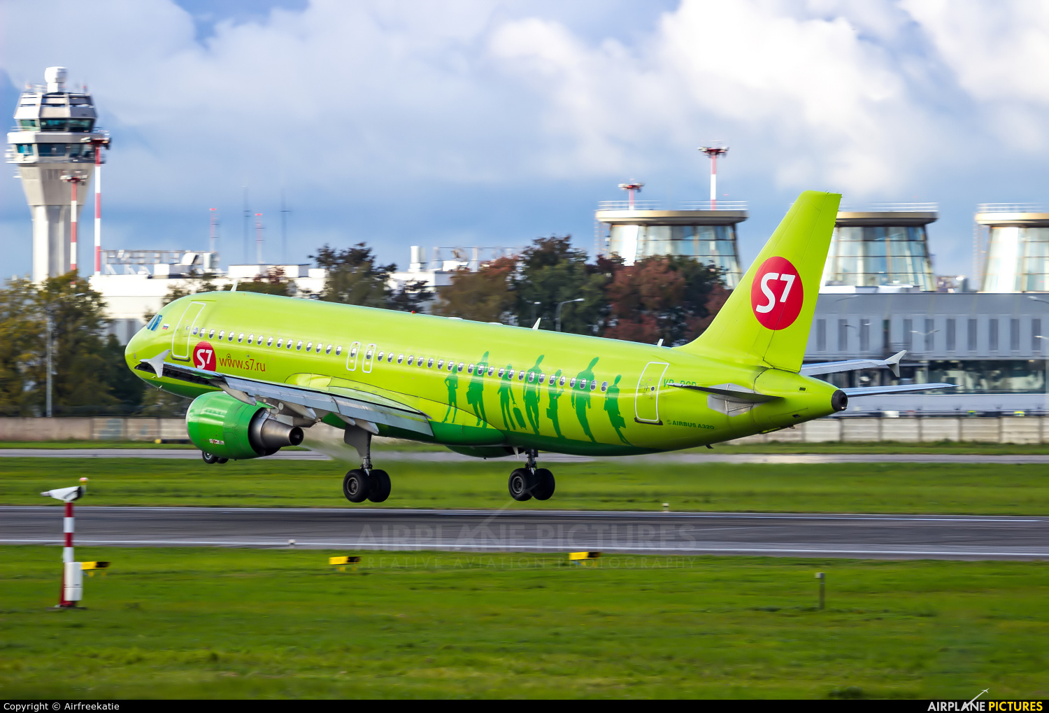 S7 Airlines VP-BCP aircraft at St. Petersburg - Pulkovo