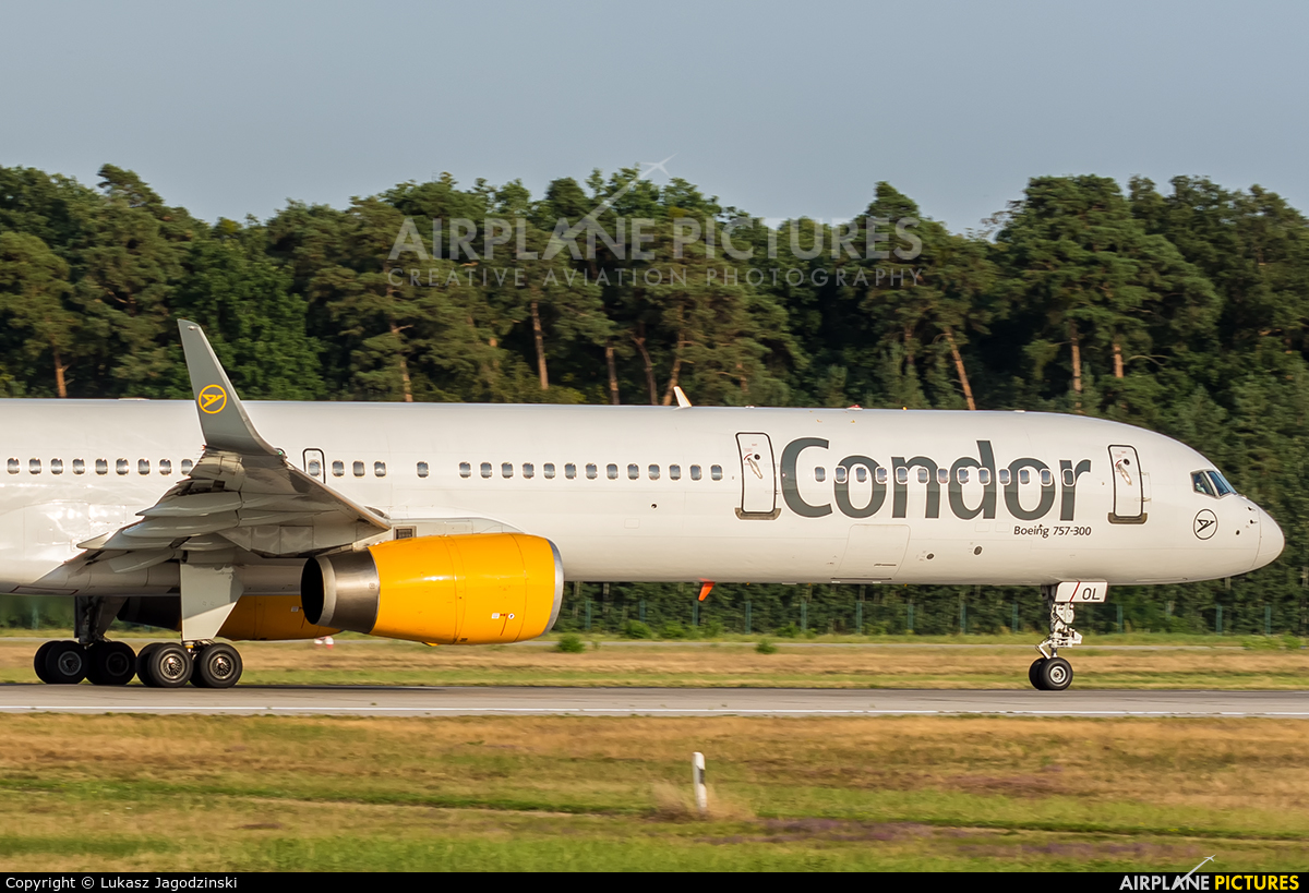 Condor D-ABOL aircraft at Frankfurt