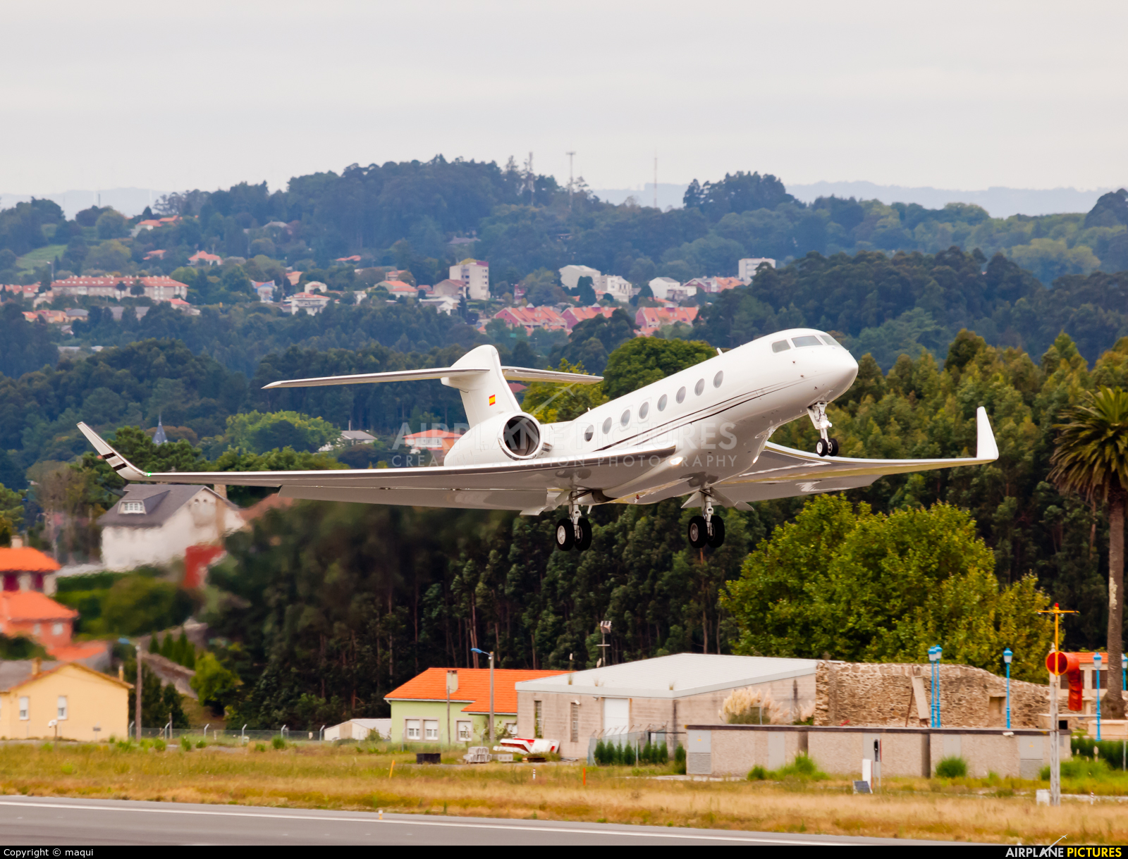 TAG Aviation EC-MLR aircraft at La Coruña